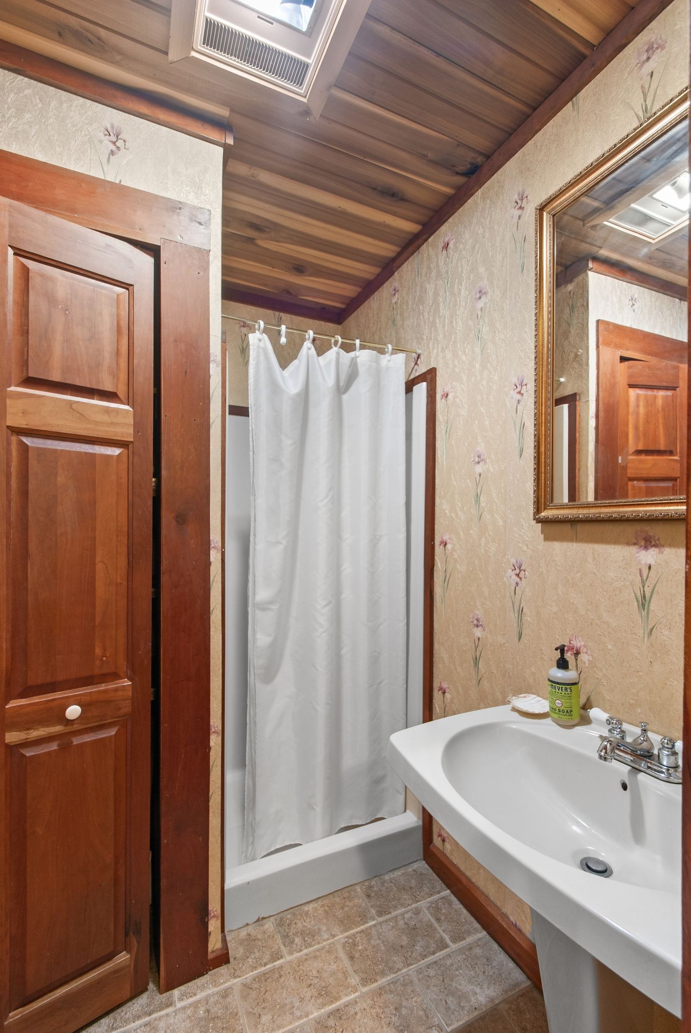1927 Fowler Hollow Road Lynnville, TN 38472 - Photo 36 of 77 a bathroom with a sink and a shower