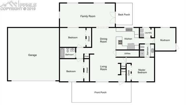 13445 Paint Mine Road Calhan, CO 80808 - Photo 30 of 30 Floorplan