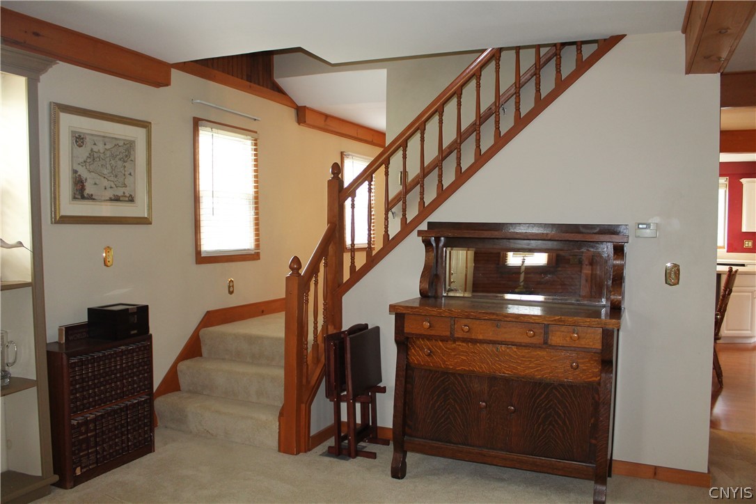 1845 Whiting Road Van Buren, NY 13112 - Photo 23 of 50 Stairs from the Livingroom
