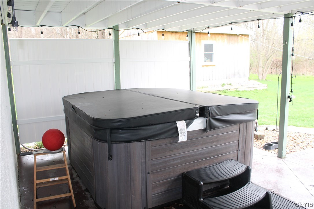1845 Whiting Road Van Buren, NY 13112 - Photo 45 of 50 Hot Tub!