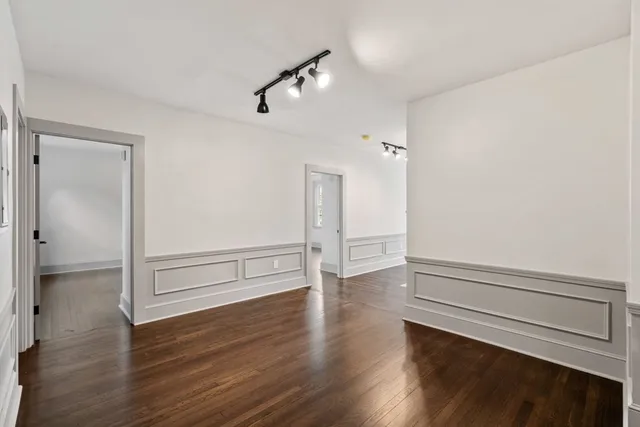 wooden floor in an empty room