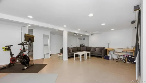 a view of a chairs and tables in the patio