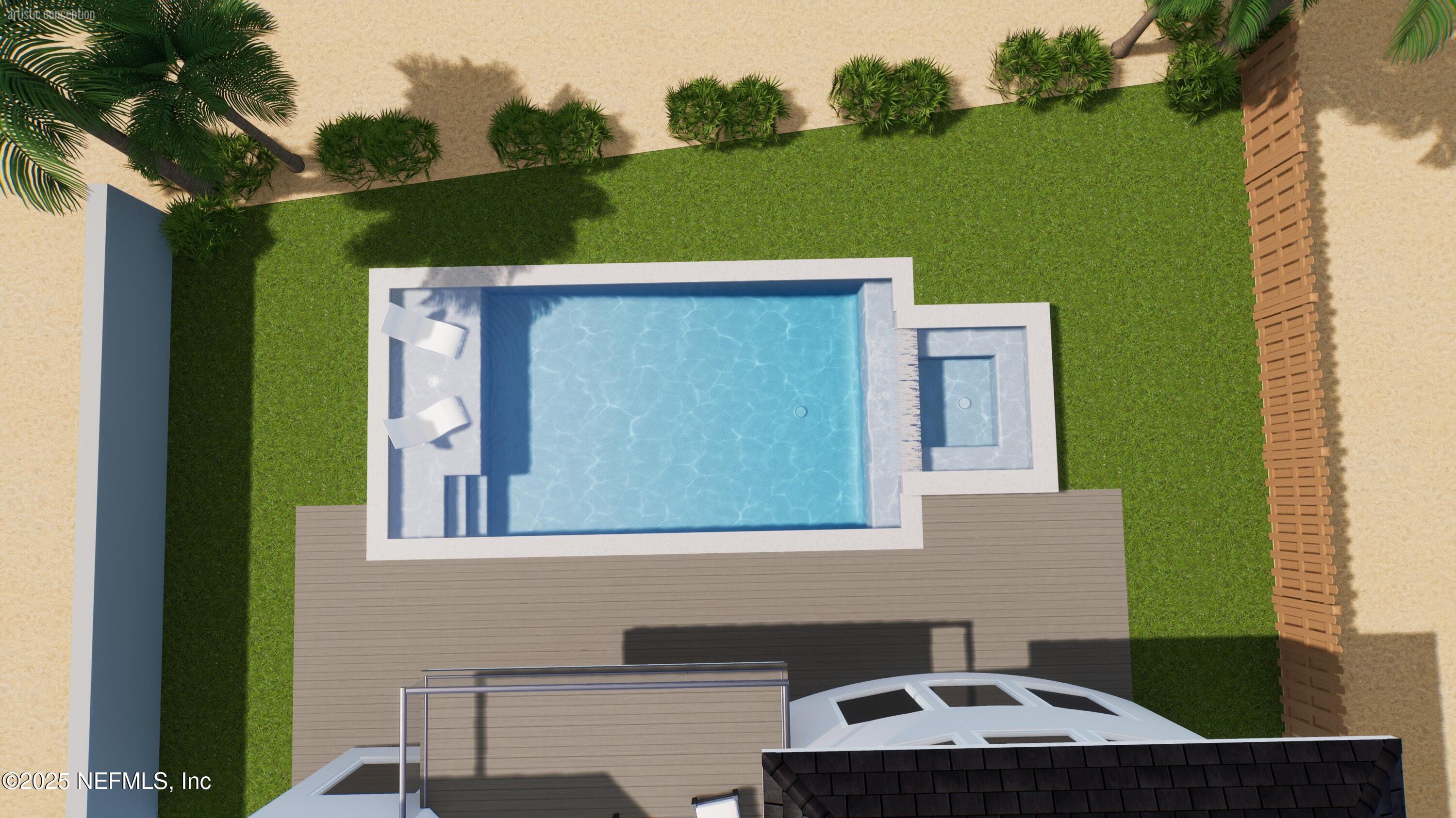 1509 Ocean Front Neptune Beach, FL 32266 - Photo 61 of 93 Pool 4