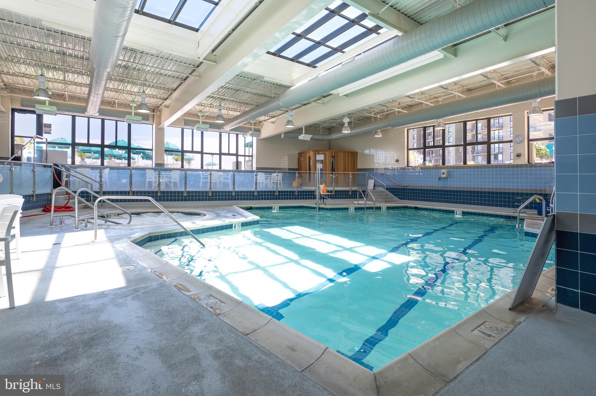 409 Annapolis House Road, Unit 409N Bethany Beach, DE 19930 - Photo 52 of 75 Indoor pool at Edgewater Building