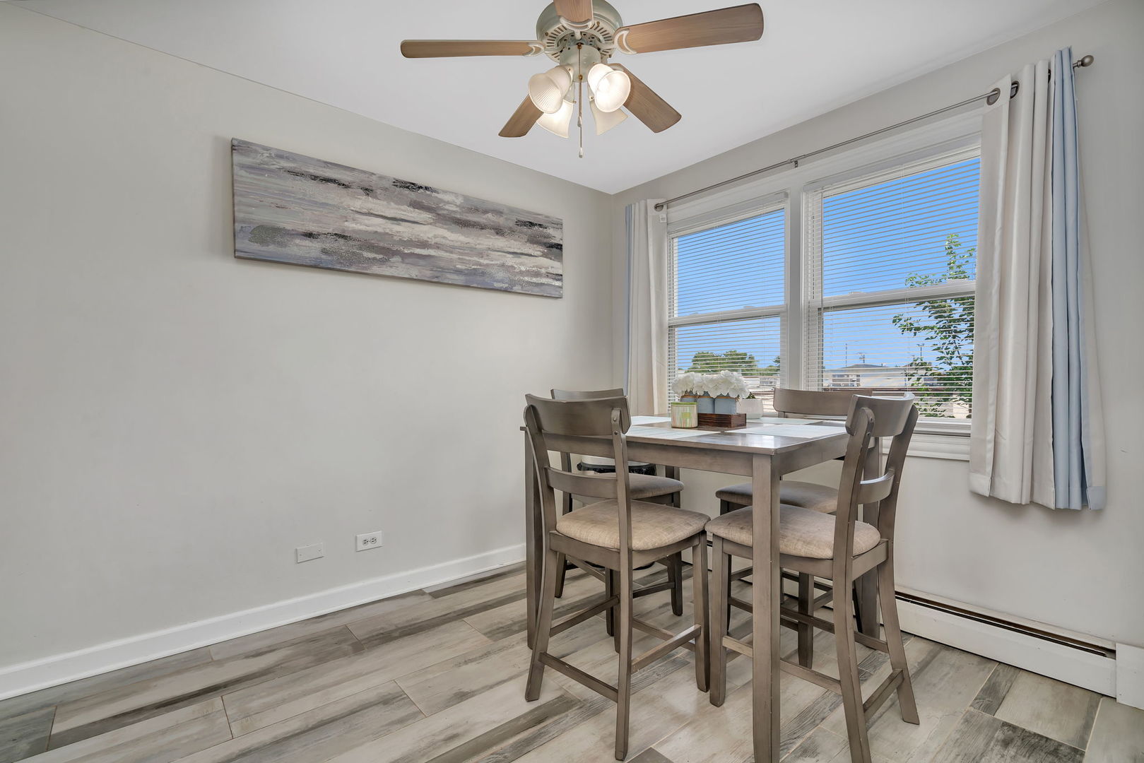 8010 West 84th Street Justice, IL 60458 - Photo 6 of 32 a view of a dining room with furniture window and outside view