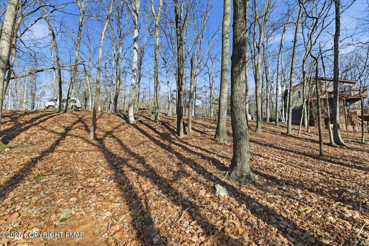 7 Exeter Way Bushkill, PA 18324 - Photo 12 of 13 a view of a yard with wooden fence