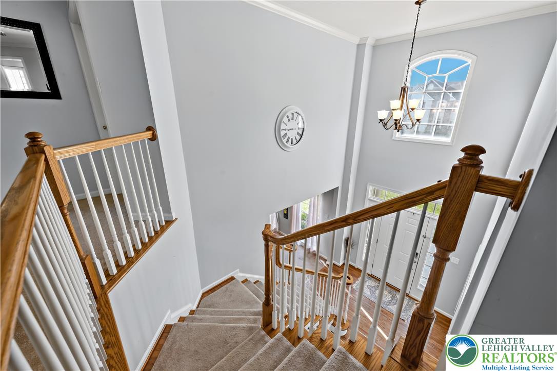 130 Lower Way Road Easton, PA 18045 - Photo 20 of 56 a view of entryway with stairs and wooden floor