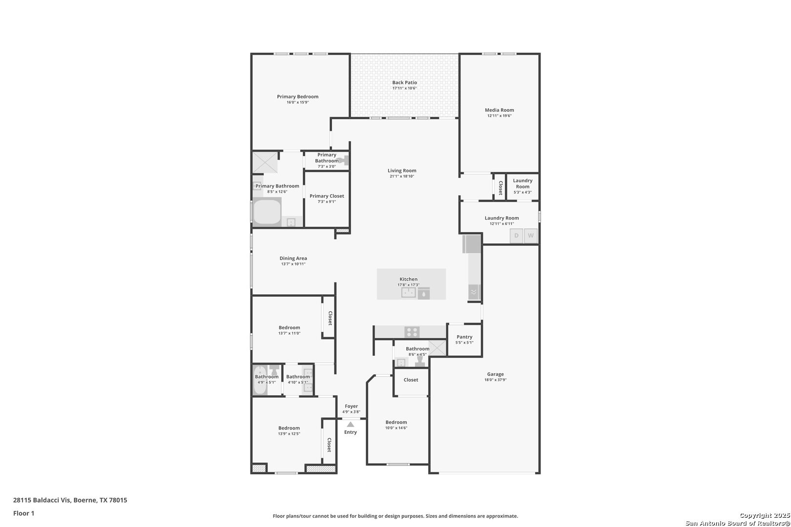 28115 Baldacci Vista Boerne, TX 78015 - Photo 18 of 18 a picture of a room with a door