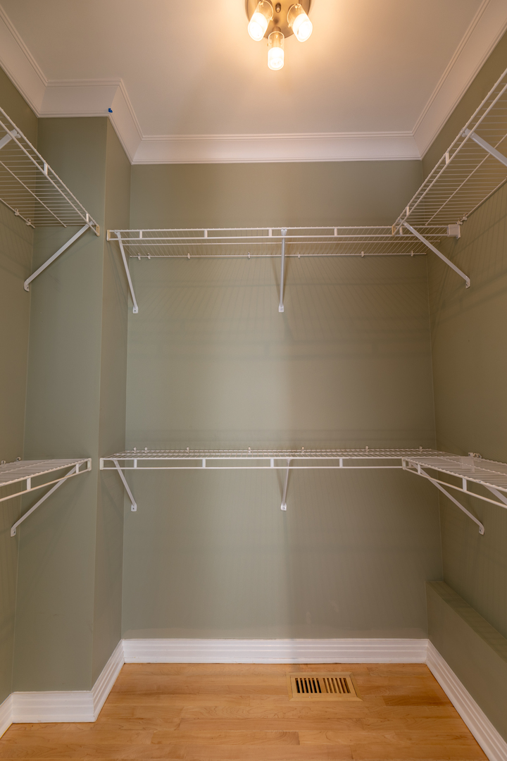 1125 West Monroe Street Chicago, IL 60607 - Photo 19 of 49 a view of a room with racks on the wall