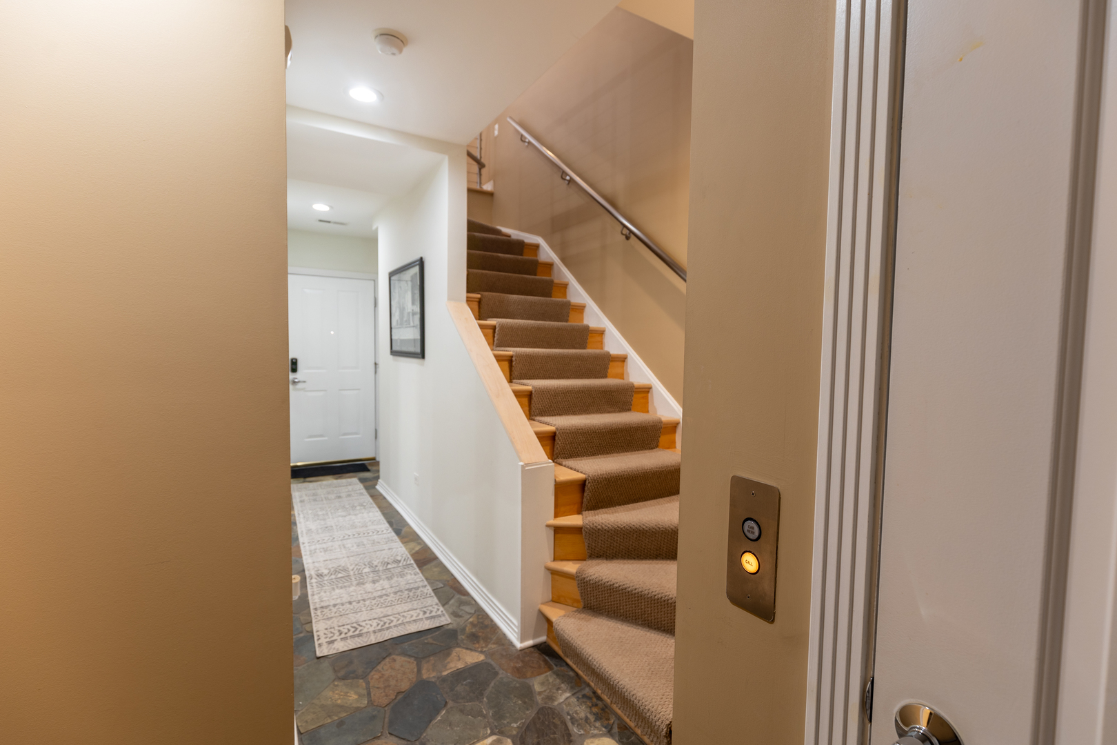 1125 West Monroe Street Chicago, IL 60607 - Photo 32 of 49 a view of entryway and hall with wooden floor