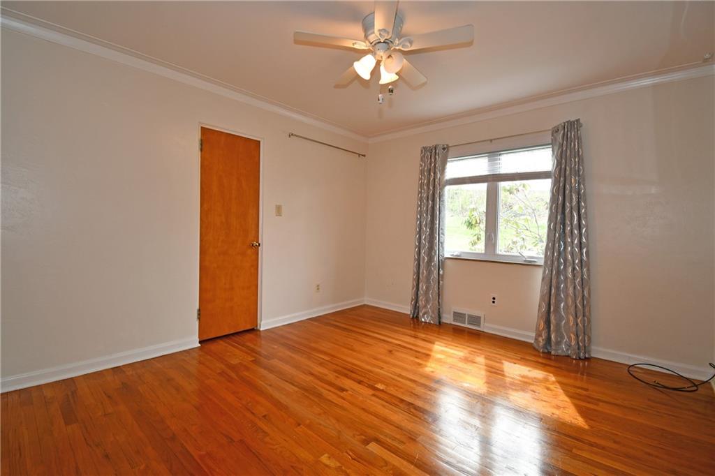 1326 Lesnett Road Pittsburgh, PA 15241 - Photo 22 of 45 Exposed Hardwood Flooring, ceiling fan.