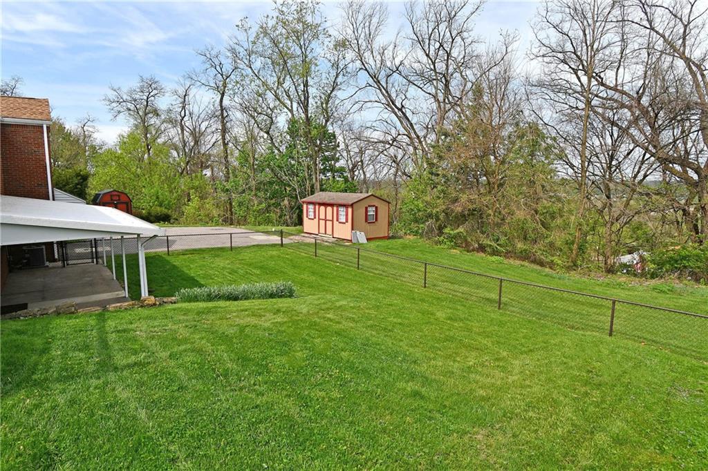 1326 Lesnett Road Pittsburgh, PA 15241 - Photo 39 of 45 While the upper deck has garden containers (included), also plenty of space for a garden in the yard!
