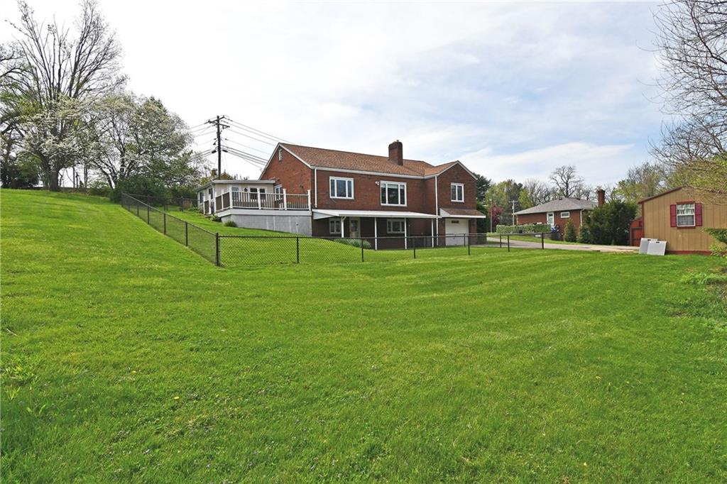 1326 Lesnett Road Pittsburgh, PA 15241 - Photo 41 of 45 Over .5+ acre includes fenced in area around deck.