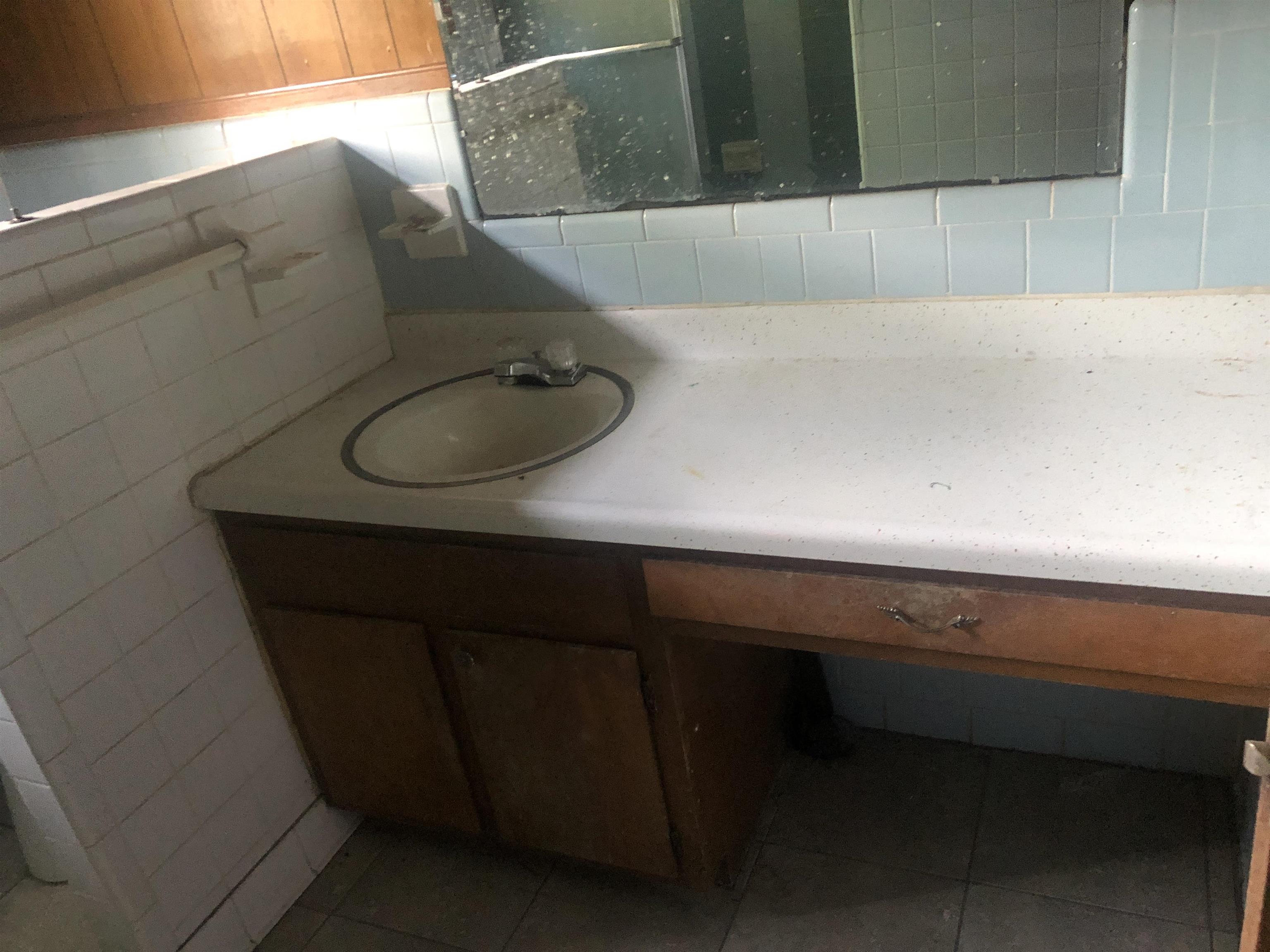 3688 Graves Road Memphis, TN 38116 - Photo 20 of 23 a bathroom with a sink and a mirror