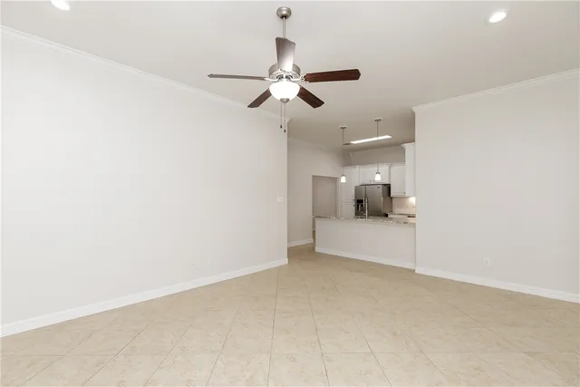 a view of a livingroom with a furniture