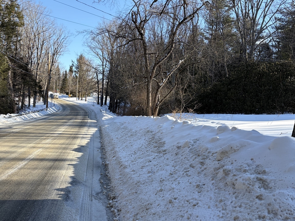 11 South Chesterfield Road Goshen, MA 01096 - Photo 5 of 26 a view of side of snow with trees