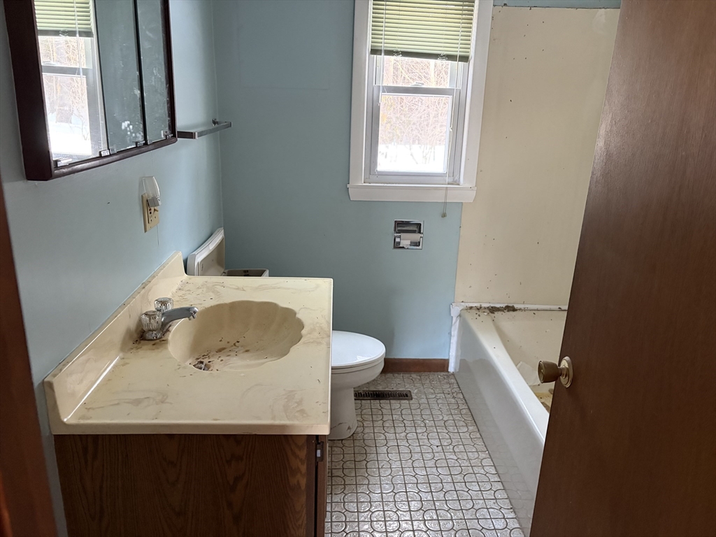 11 South Chesterfield Road Goshen, MA 01096 - Photo 10 of 26 a bathroom with a sink and toilet