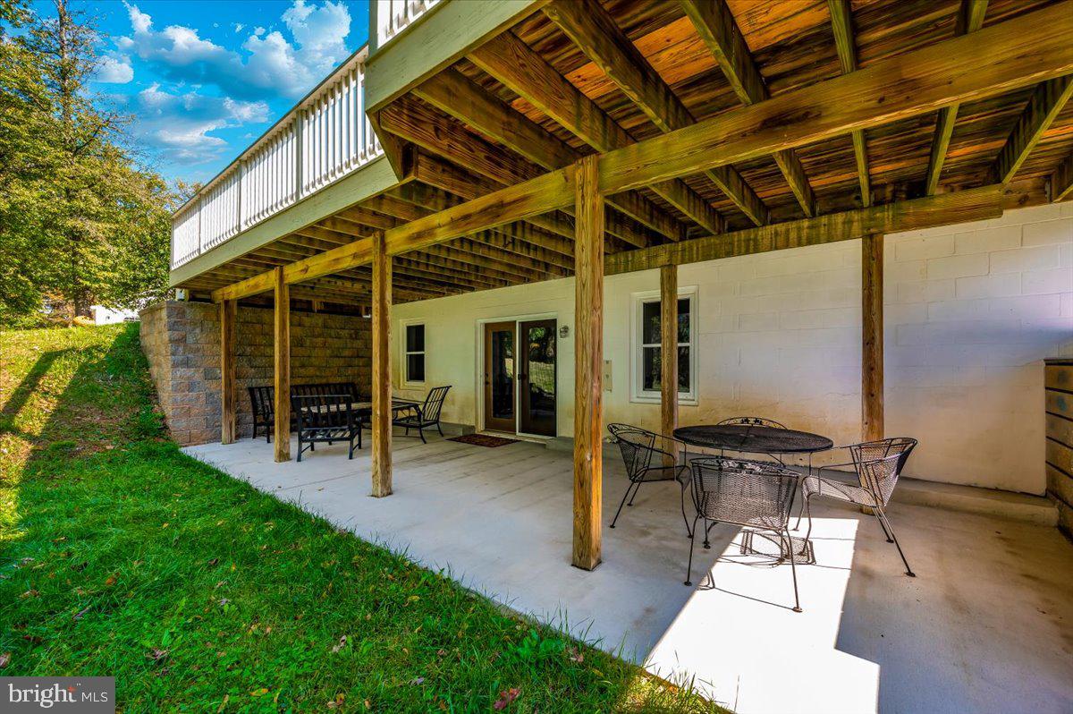 7530 Mountain Laurel Road Boonsboro, MD 21713 - Photo 47 of 63 Back Patio Under Deck