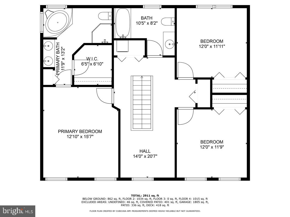 7530 Mountain Laurel Road Boonsboro, MD 21713 - Photo 61 of 63 Upper Floorplan
