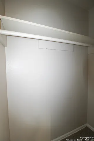 a view of a closet