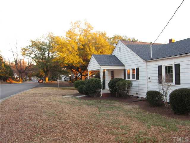1919 Ruffin Street Durham, NC 27704 - Photo 21 of 25 Ruby St side view. Corner Lot. Ruffin & Ruby. Vinyl replacement windows, added insulation, hardwood floors, a new upscale kitchen. Lots of charm, renovated and move -in-ready. Just a fantastic neighborhood in a central location. View
