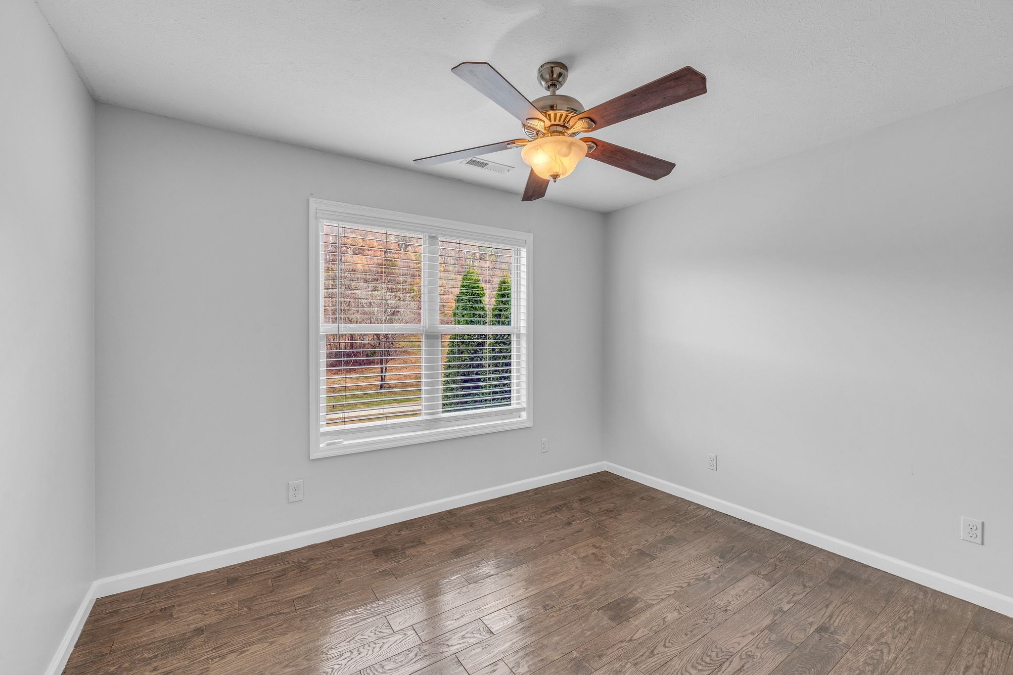 240 Scenic Drive Pulaski, TN 38478 - Photo 18 of 45 an empty room with window and ceiling fan