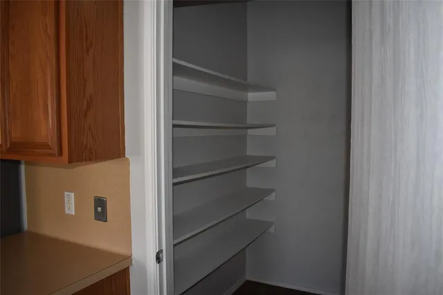 a view of walk in closet