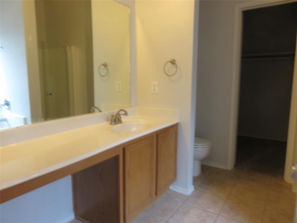 2026 Tanur Cascade Drive Anna, TX 75409 - Photo 13 of 24 a bathroom with a sink a toilet and shower