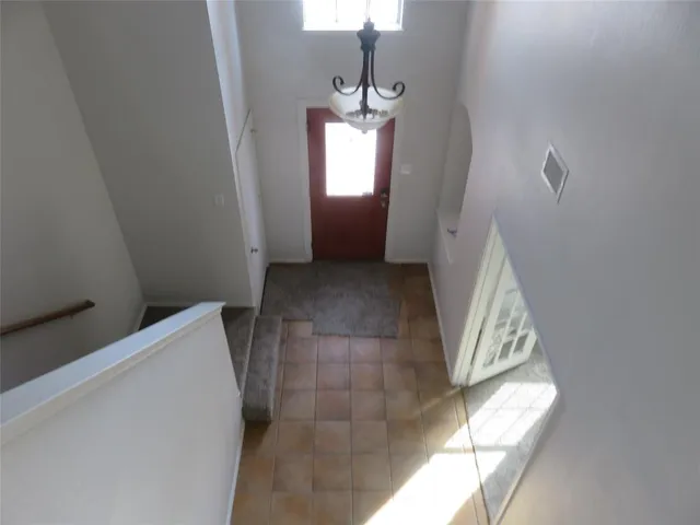 a view of entryway and hallway