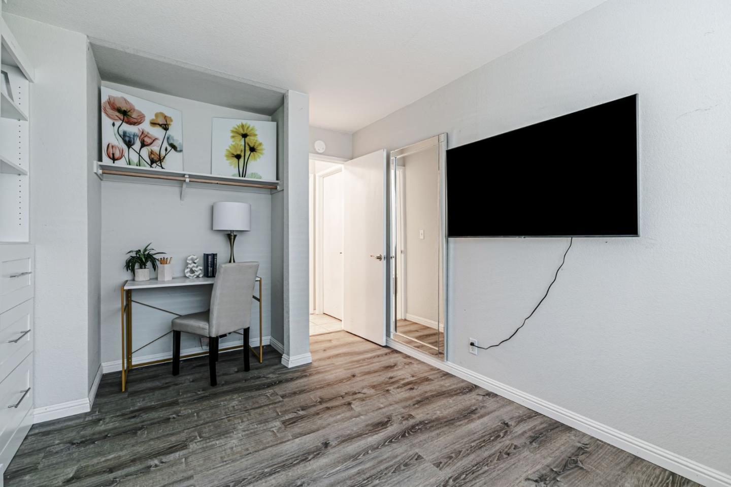 3400 La Terrace Circle San Jose, CA 95123 - Photo 26 of 39 a view of room with window and wooden floor