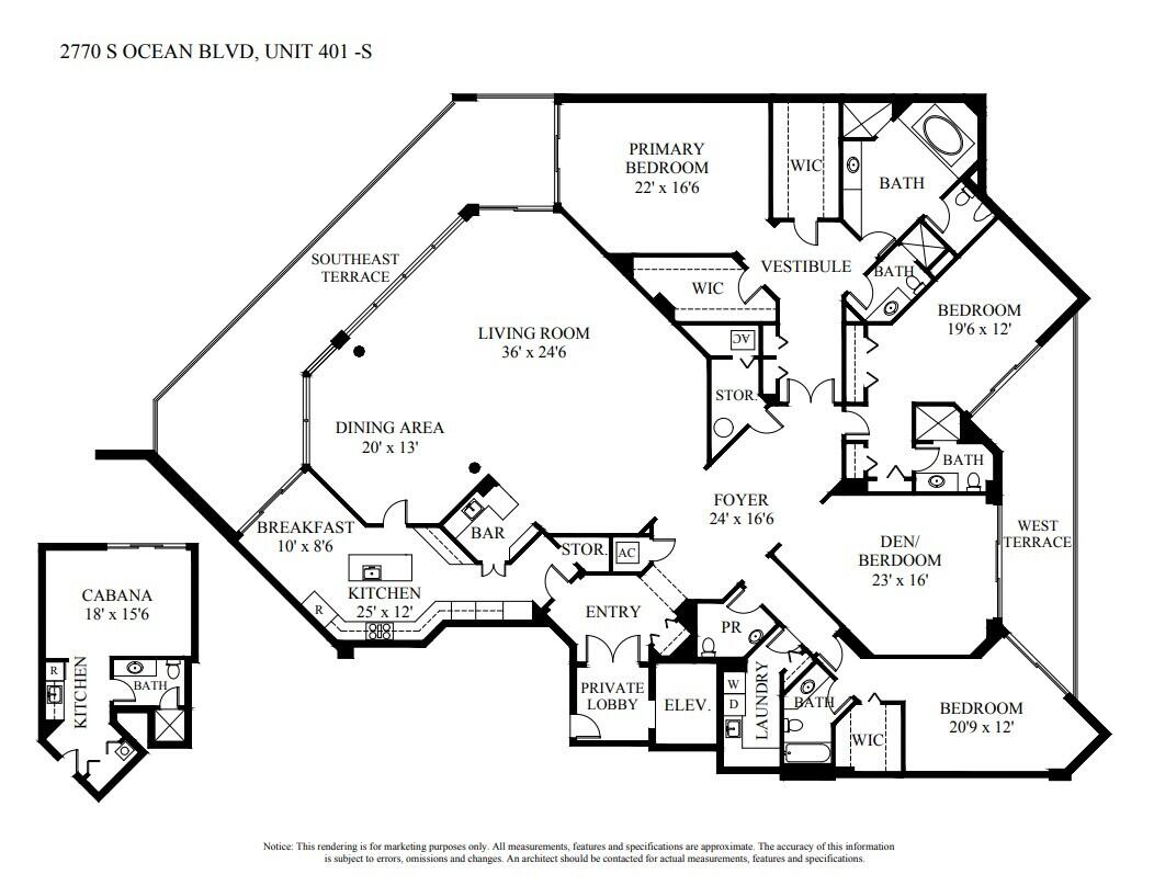 2770 South Ocean Boulevard, Unit 401S Palm Beach, FL 33480 - Photo 40 of 40 unknown