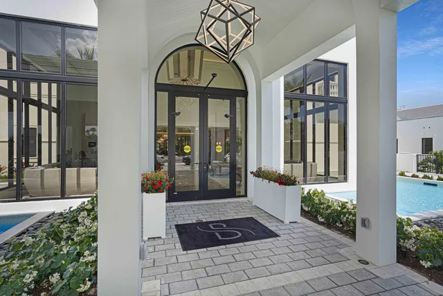 a view of a entryway door of the house