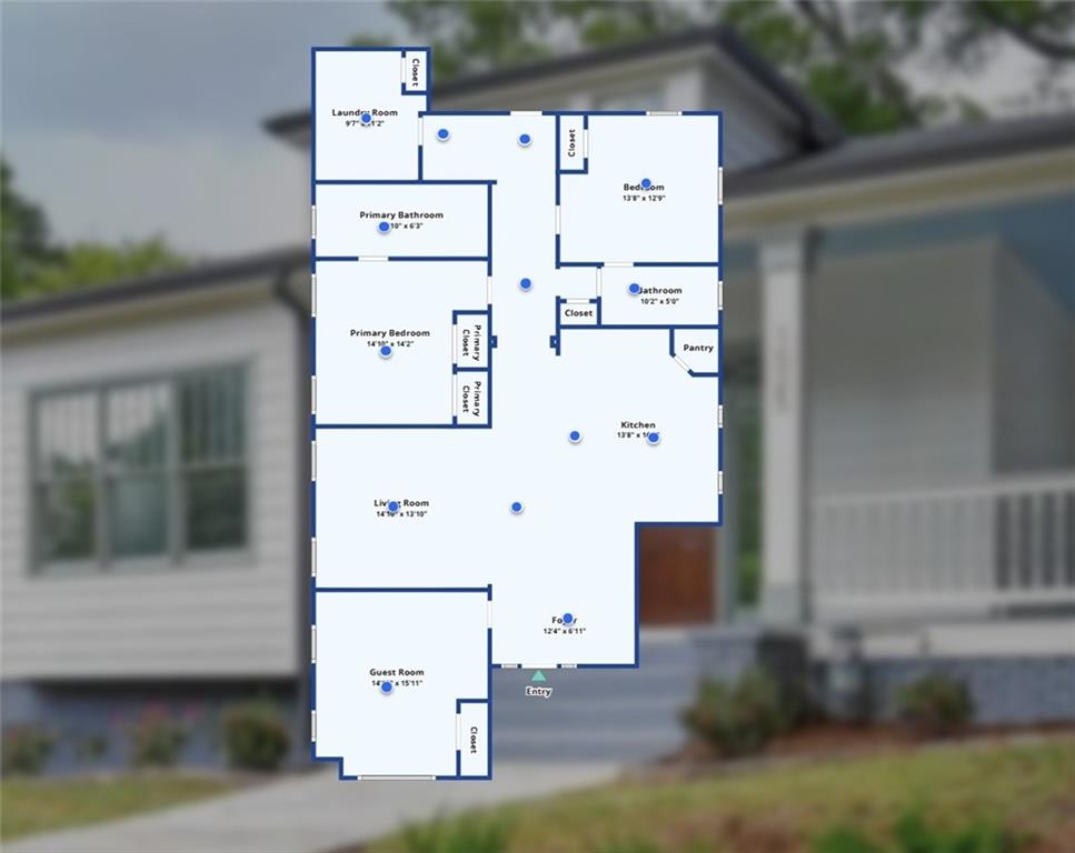 1025 Oak Street Southwest Atlanta, GA 30310 - Photo 26 of 30 a view of washer and dryer