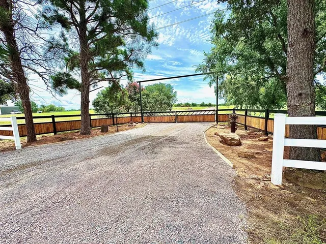 a view of a outdoor space with trees