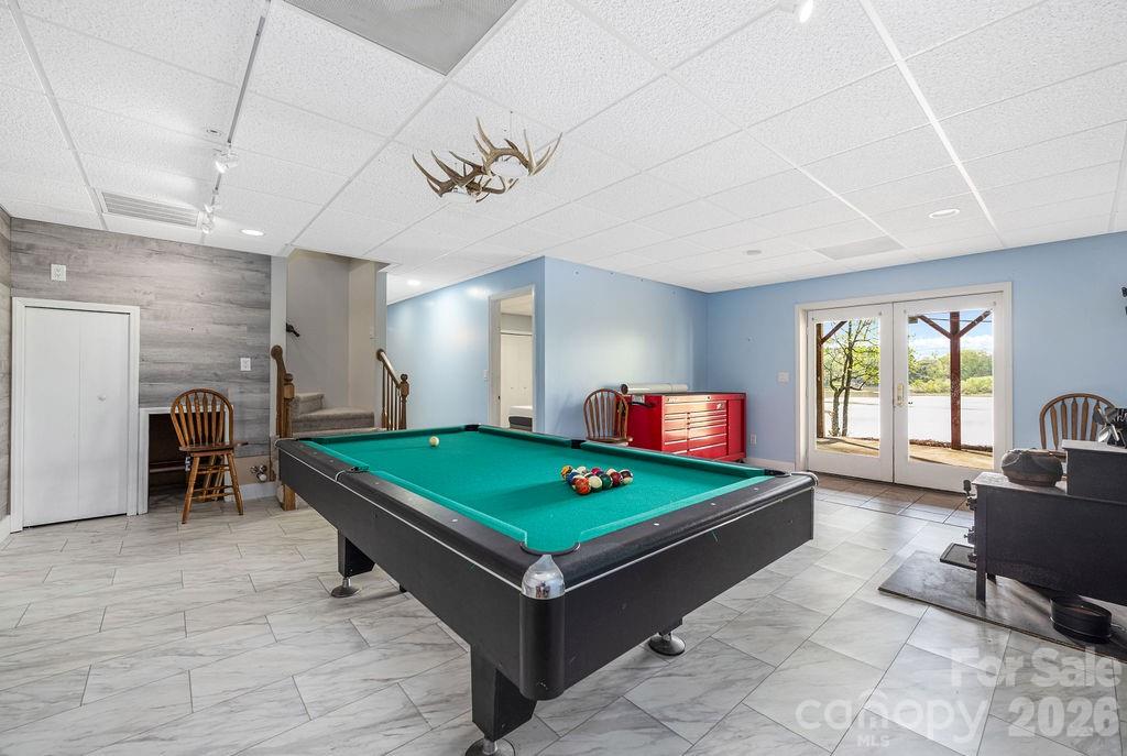 349 Lake Wylie Road Belmont, NC 28012 - Photo 35 of 48 a room with pool table and windows