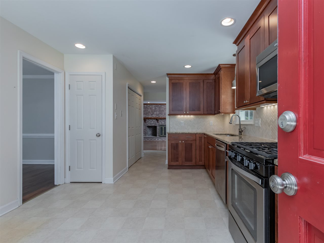 5713 Edgedale Drive Raleigh, NC 27612 - Photo 16 of 30 Side Entry to Kitchen