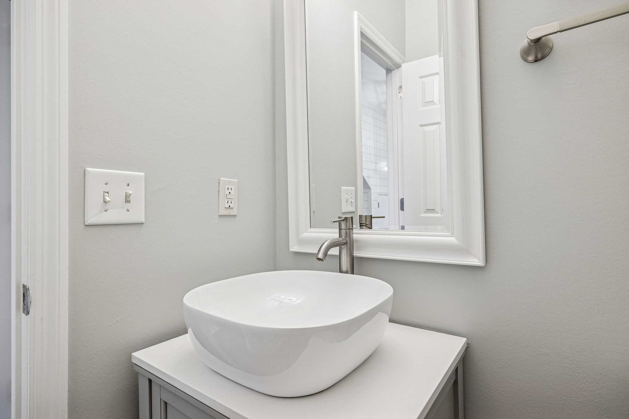 5244 Beech Ridge Road Nashville, TN 37221 - Photo 32 of 77 a bathroom with a sink and a mirror