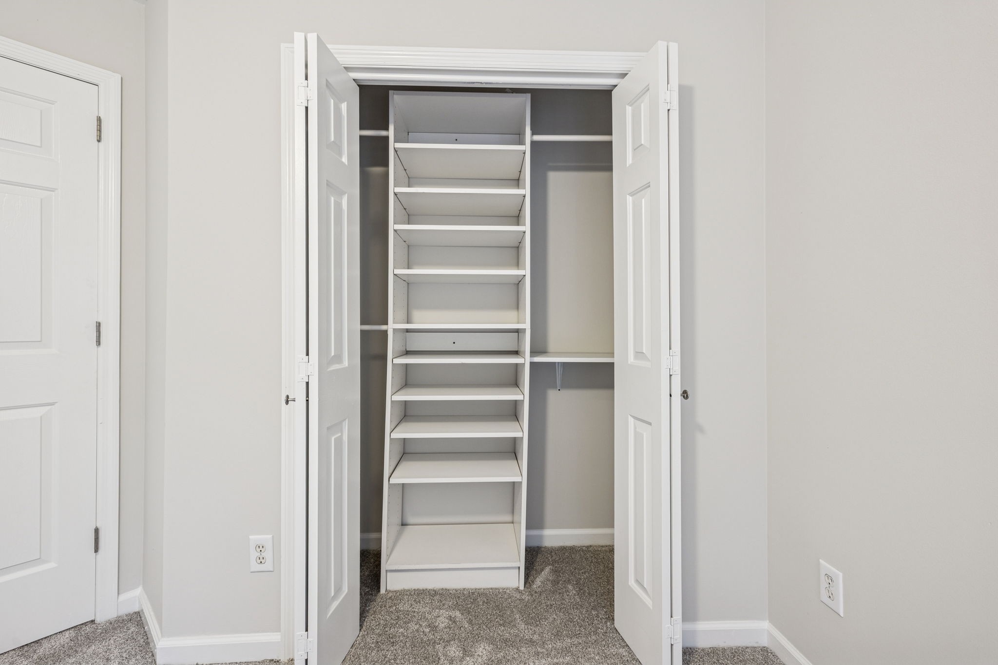 5244 Beech Ridge Road Nashville, TN 37221 - Photo 48 of 77 a view of walk in closet with empty racks