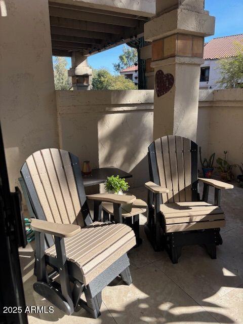 9705 East Mountain View Road, Unit 1107 Scottsdale, AZ 85258 - Photo 14 of 15 1107 new patio 2