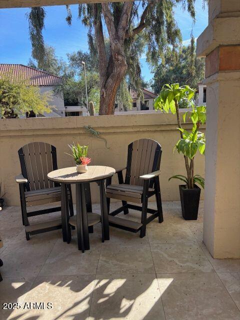9705 East Mountain View Road, Unit 1107 Scottsdale, AZ 85258 - Photo 15 of 15 1107 new patio 3