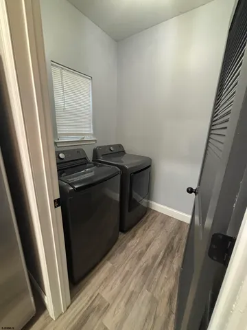 a view of a hardwood