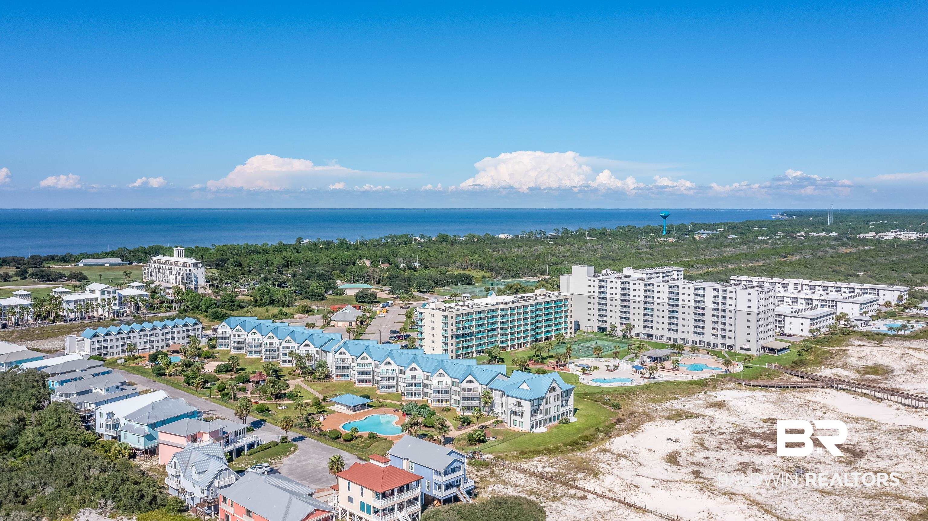 497 Plantation Road, Unit 1143 Gulf Shores, AL 36542 - Photo 44 of 50 Bird's eye view with a water view