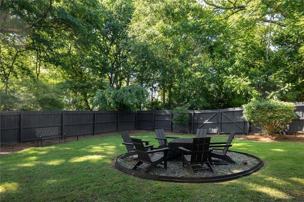266 Atlanta Avenue Southeast Atlanta, GA 30315 - Photo 57 of 70 a view of a backyard with a garden