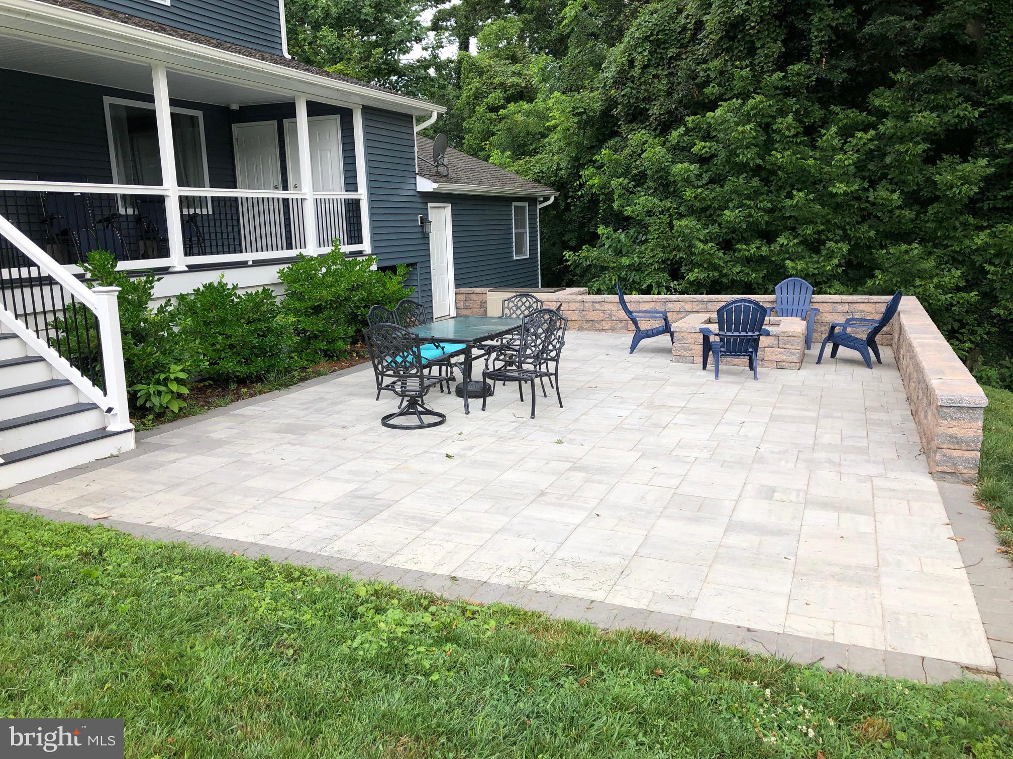 262 Bayard Road Lothian, MD 20711 - Photo 63 of 64 Large Paver Patio with Fire-pit