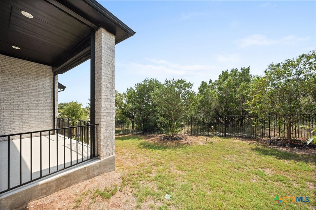 412 Pin Cherry Pass San Marcos, TX 78666 - Photo 36 of 47 a view of swimming pool with trees in the background