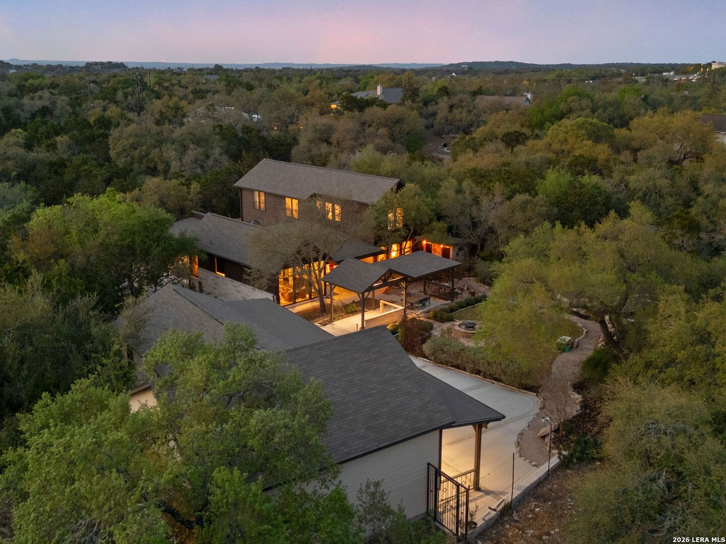 1146 Victoria Avenue Spring Branch, TX 78070 - Photo 65 of 89 an aerial view of a house with a yard
