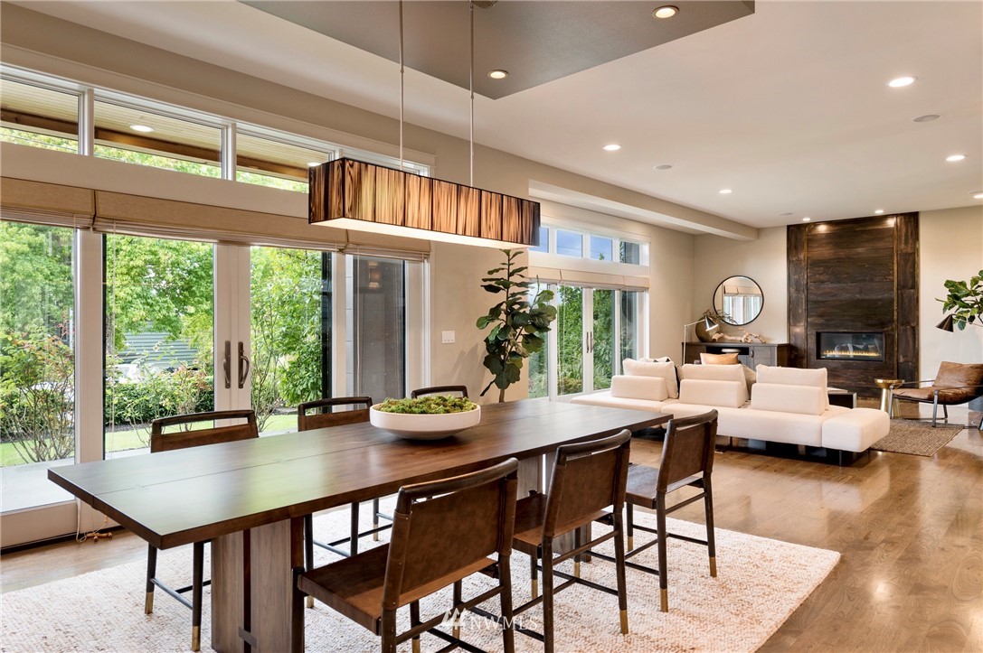 212 5th Avenue West Kirkland, WA 98033 - Photo 9 of 36 a view of a dining room with furniture window and outside view