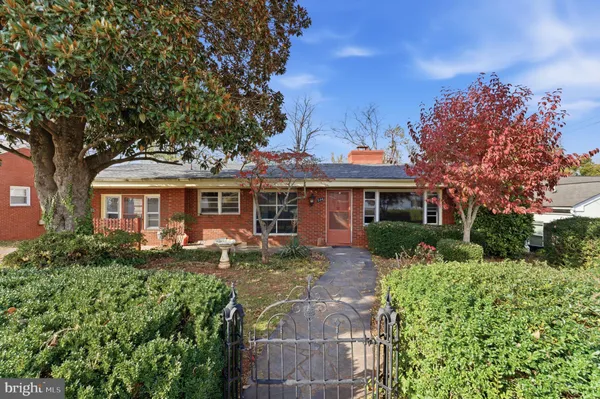 front view of a house with a porch