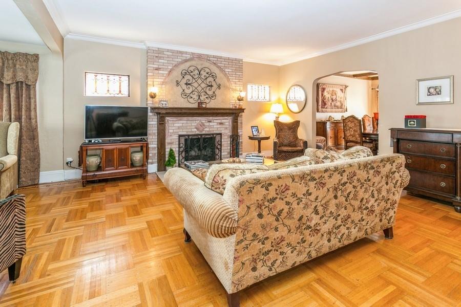 156 80th Street Brooklyn, NY 11209 - Photo 6 of 37 a living room with furniture and a flat screen tv