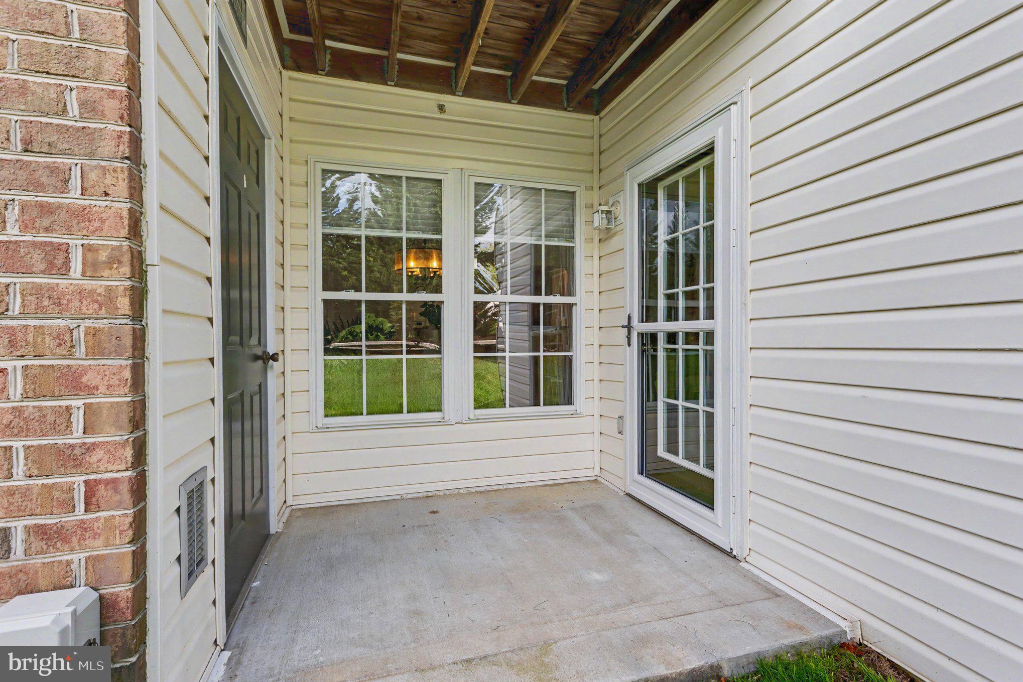 9604 Haven Farm Road, Unit C Perry Hall, MD 21128 - Photo 22 of 27 French Door off Living Room & Storage Shed